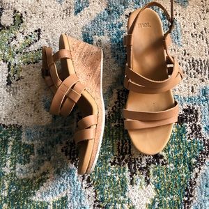 Teva Arabella leather wedge sandal